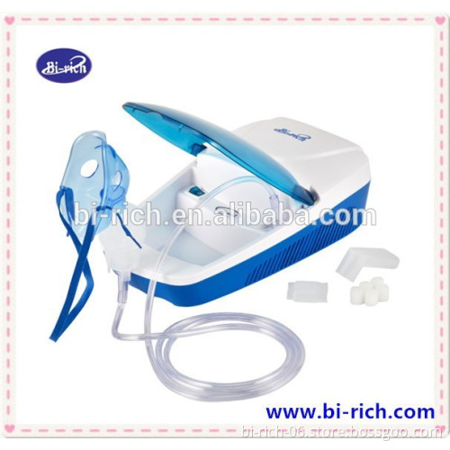 Flip top lid nebulizer with high quality, CE0120 classified medical compressor nebulizer